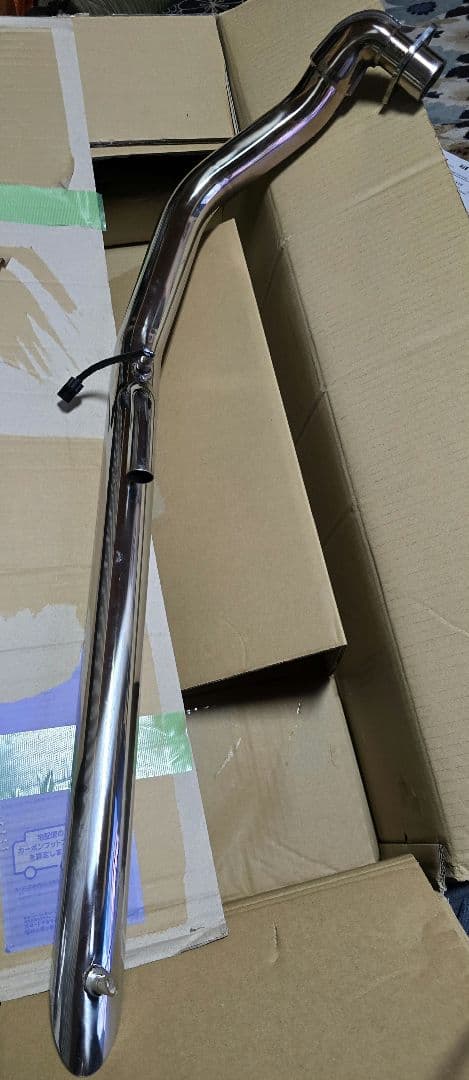 た*ん出品物 ドラッグスター400 ステンレス マフラー 二本出し VH