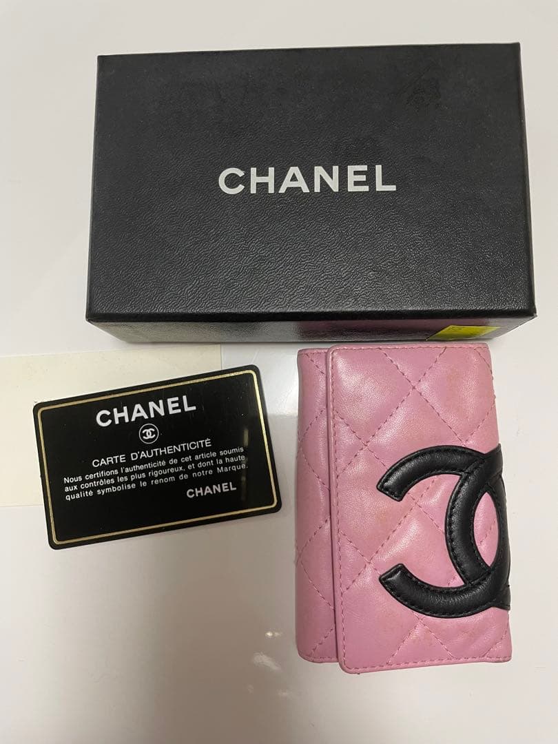 CHANEL シャネル カンボンライン キーケース