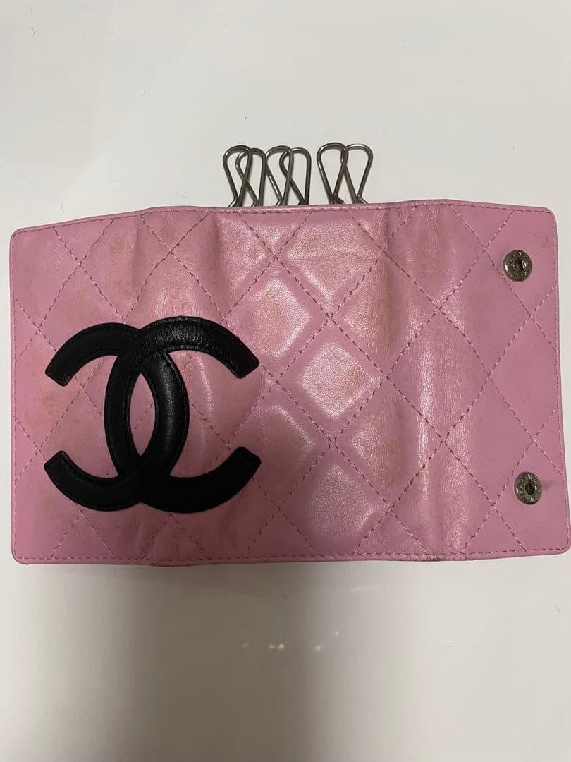 CHANEL シャネル カンボンライン キーケース