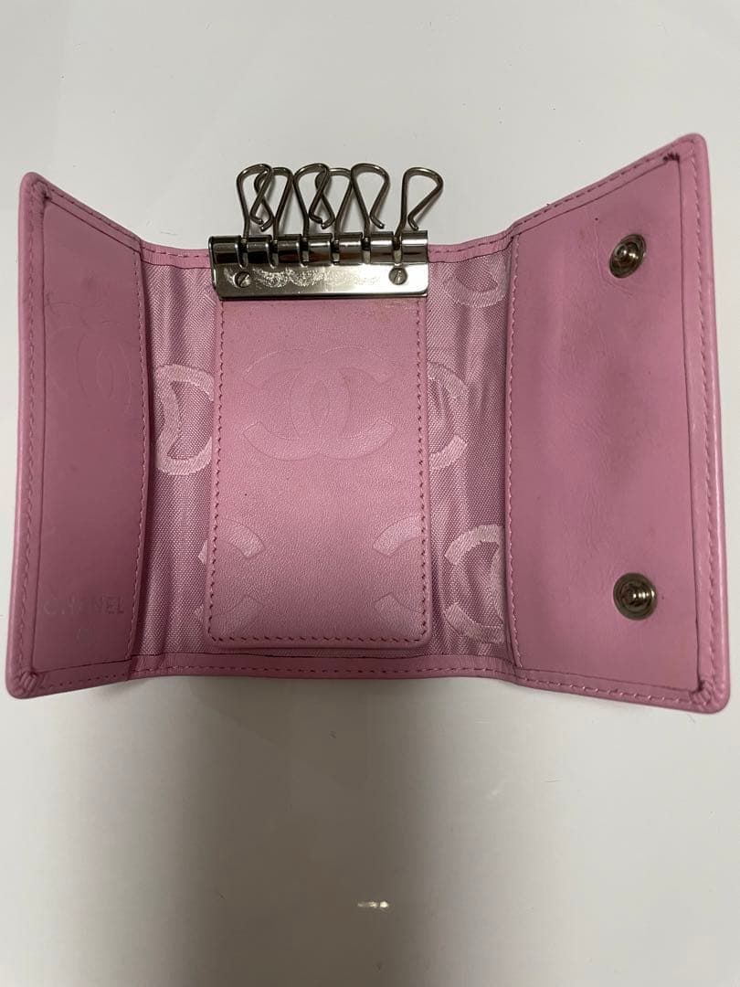 CHANEL シャネル カンボンライン キーケース