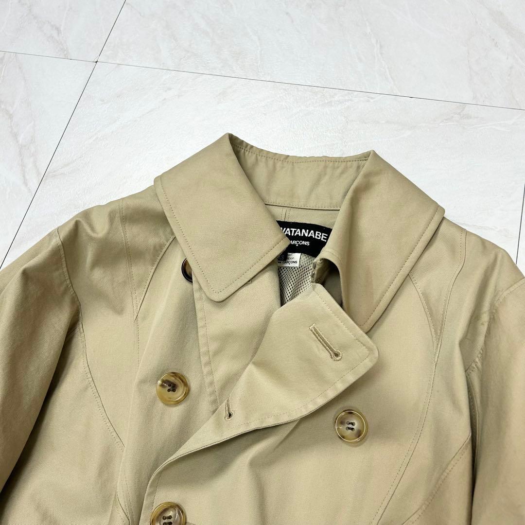 ジュンヤワタナベコムデギャルソン 変形 ポンチョ トレンチコート XS