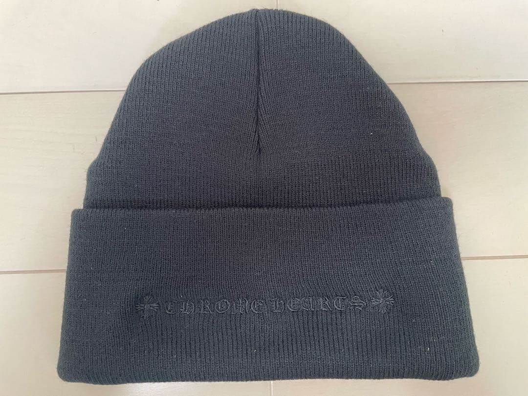 クロムハーツ ニット帽 ビーニー 正規品 新作