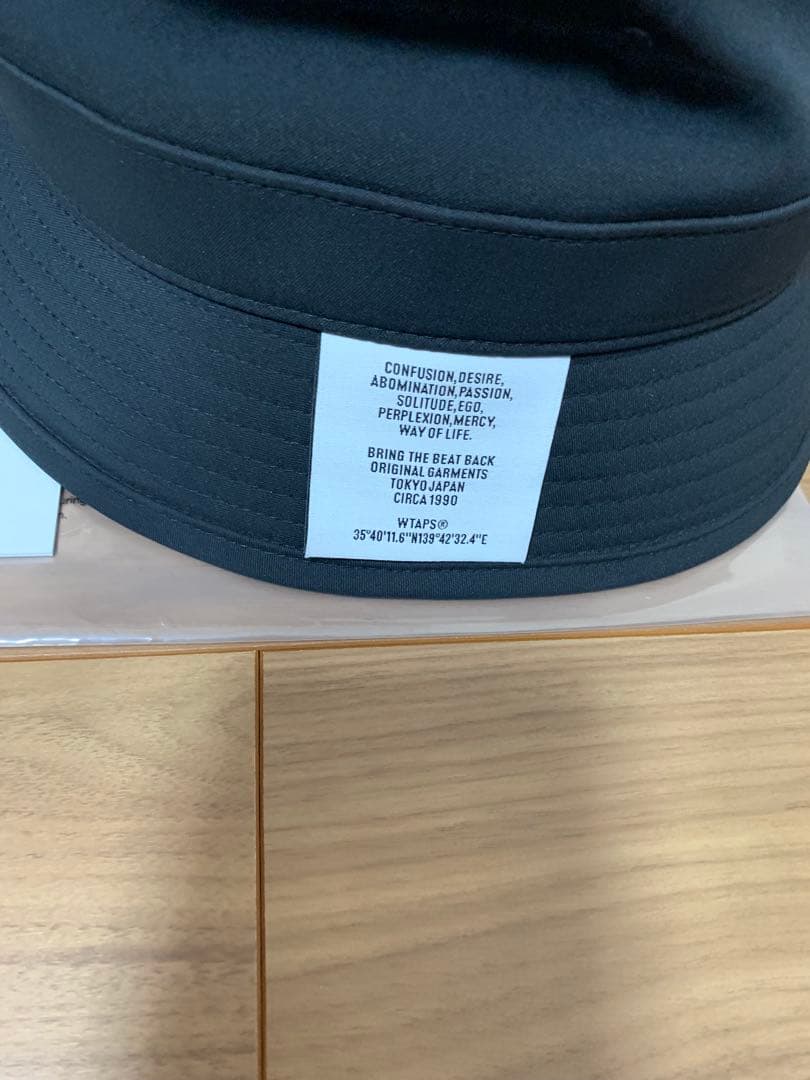 WTAPS ダブルタップス 23SS BUCKET HAT BLACK