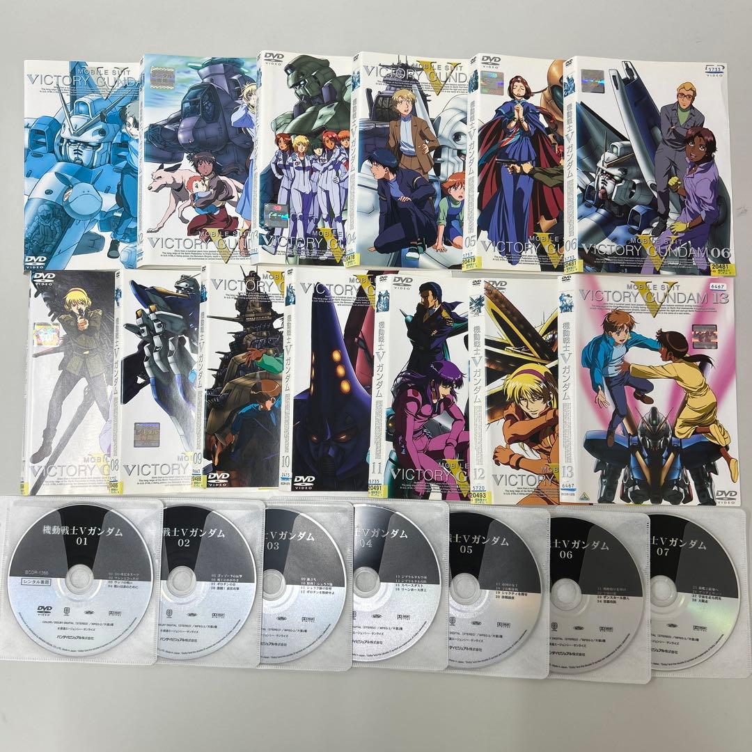 ガンダムシリーズ8作品　まとめ売り　DVD 全巻セット　レンタル落ち