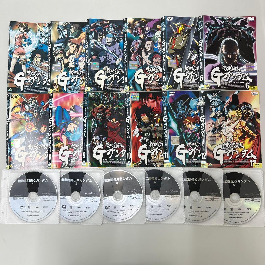 ガンダムシリーズ8作品　まとめ売り　DVD 全巻セット　レンタル落ち