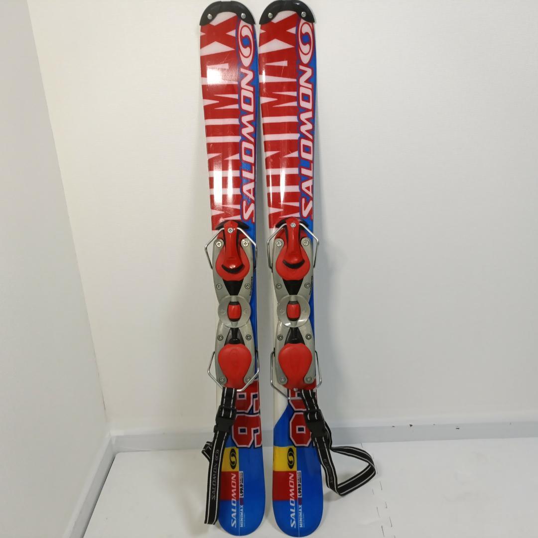 良品 SALOMON MINIMAX 99.9㎝ ショートスキー ファンスキー
