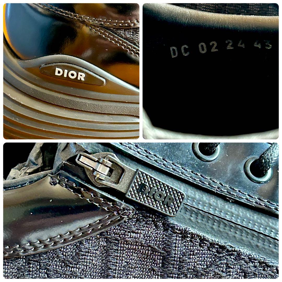 DIOR Combat ダービーシューズ ポリッシュド カーフスキン　サイズ43