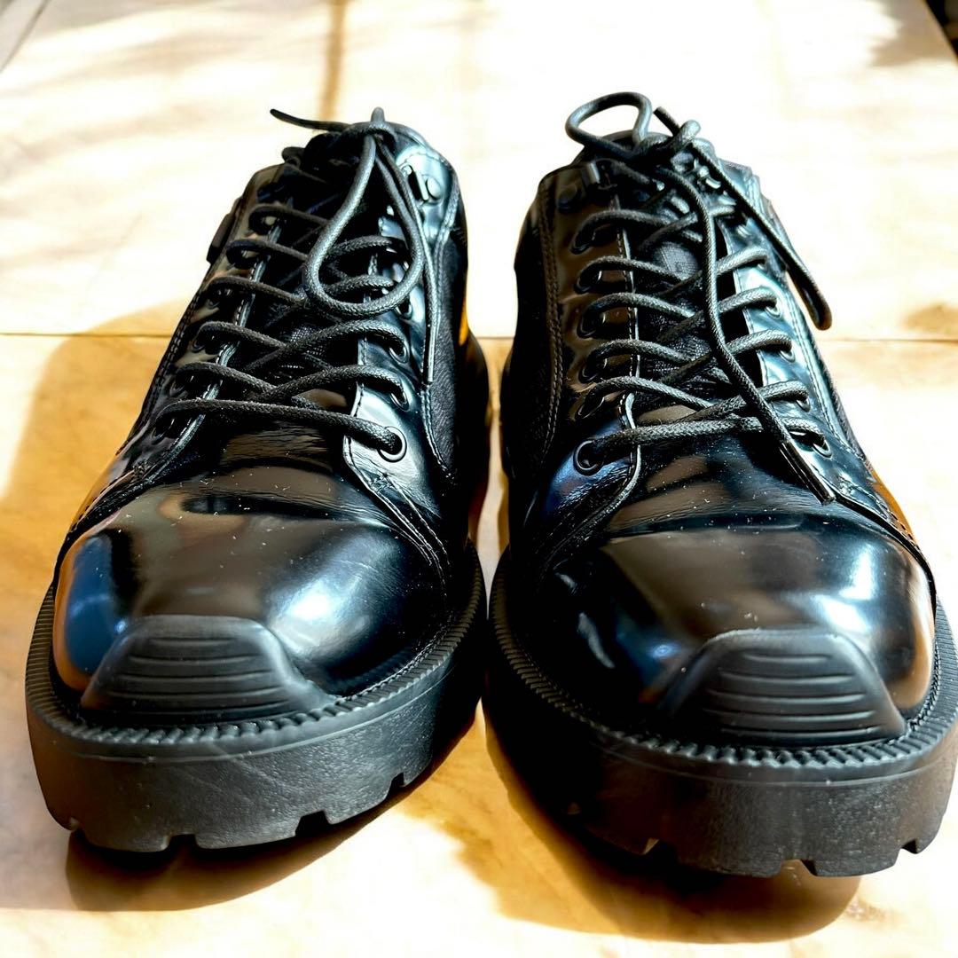 DIOR Combat ダービーシューズ ポリッシュド カーフスキン　サイズ43