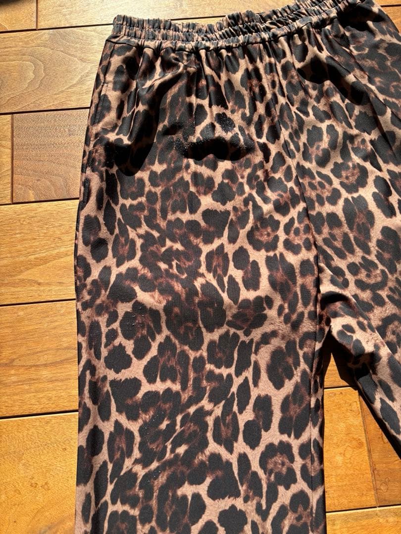 【MUSE de Deuxieme Classe】レパード柄イージーパンツ