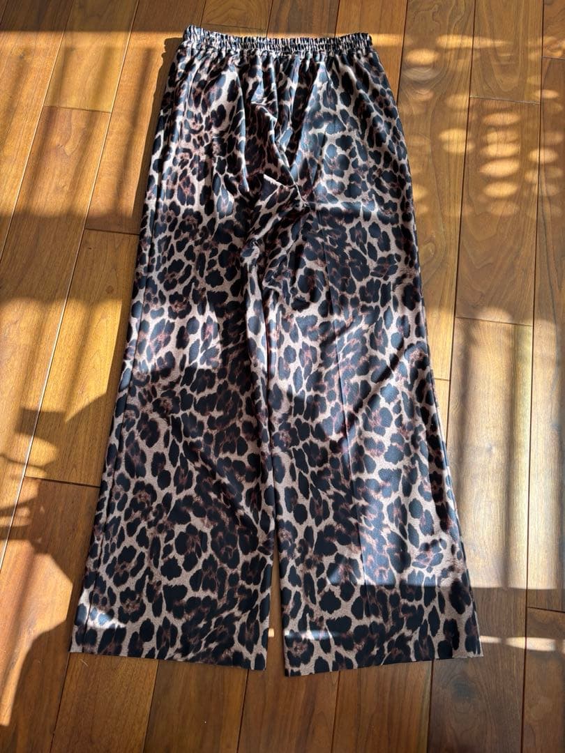 【MUSE de Deuxieme Classe】レパード柄イージーパンツ