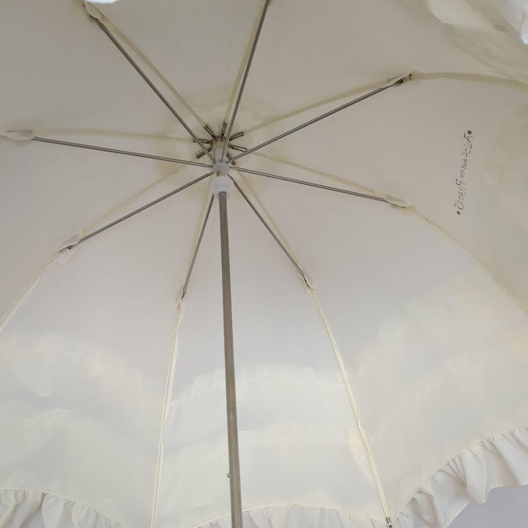 ALICE and the PIRATES フリル日傘 アイボリー　ロリィタ