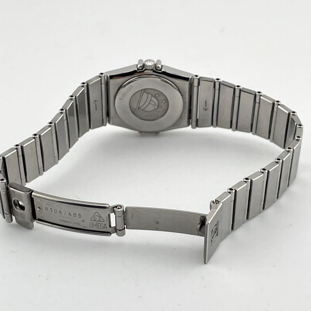 オメガ　ミニ　コンステレーション　フラットベゼル　腕時計　レディース　動作未確認