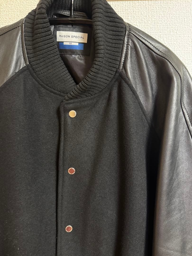 シープレザーメルトンコンビスタジャン