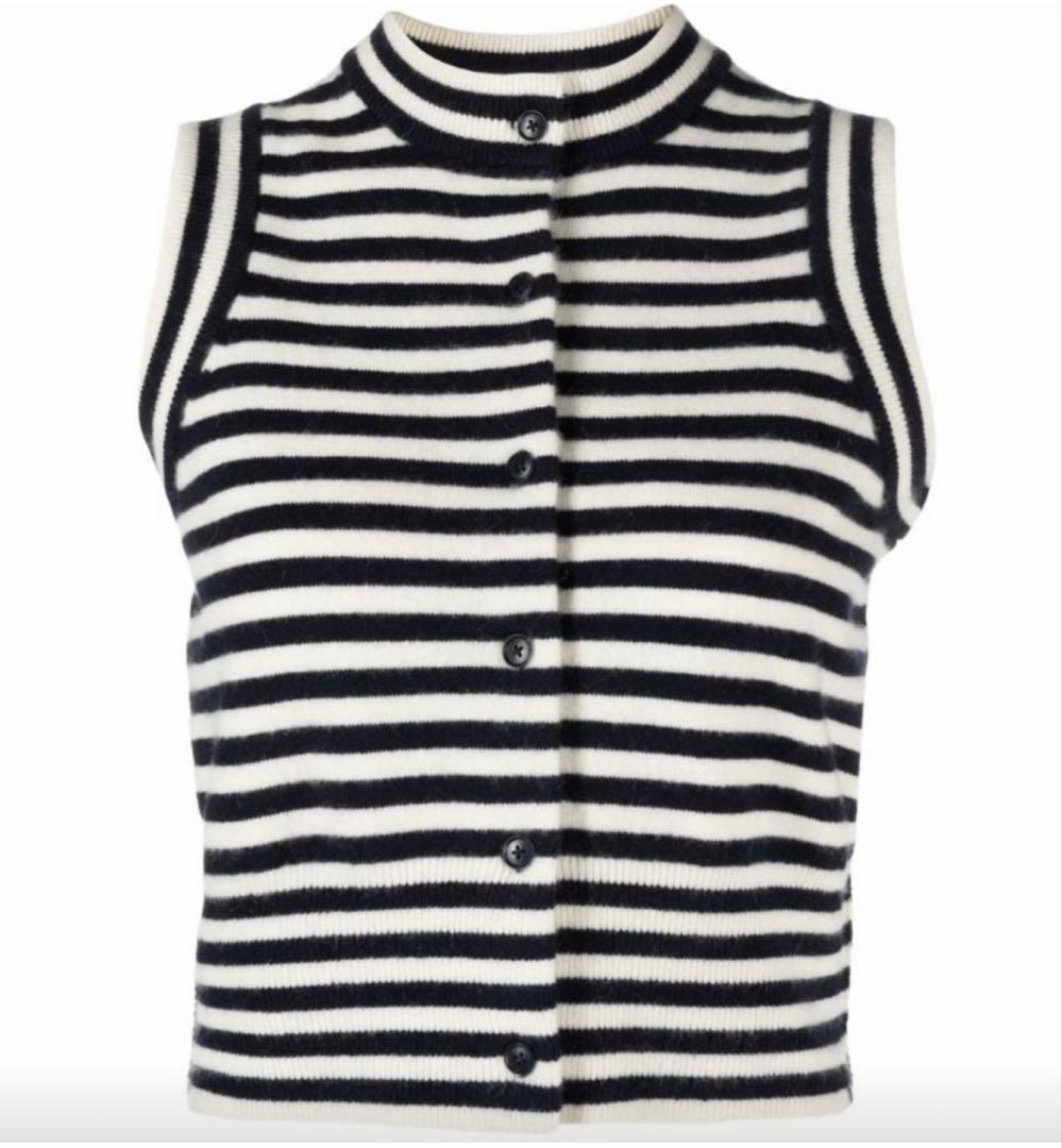 extreme cashmere エクストリームカシミア べスト ボーダー