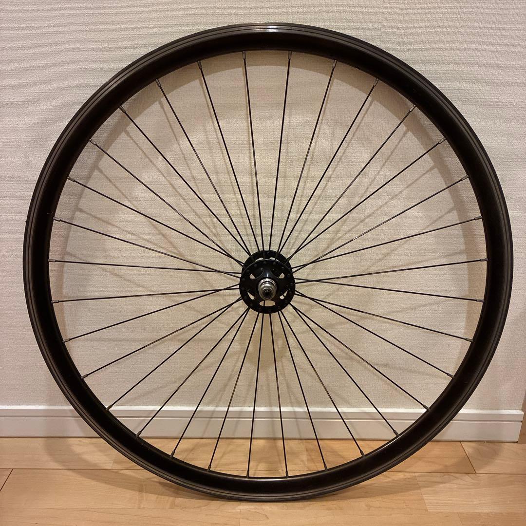 【純正パーツ】FUJI FEATHER フロント・リアホイールセット（ブラック）