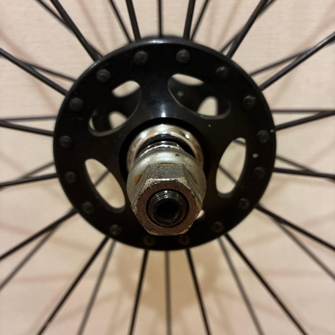 【純正パーツ】FUJI FEATHER フロント・リアホイールセット（ブラック）