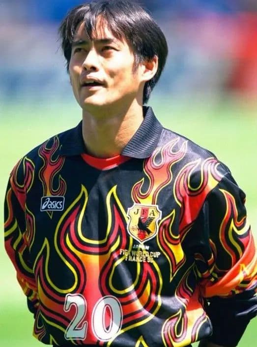 【匿名配送】【入手困難】98　日本代表　GK　asics　黒赤黄　FRANCE