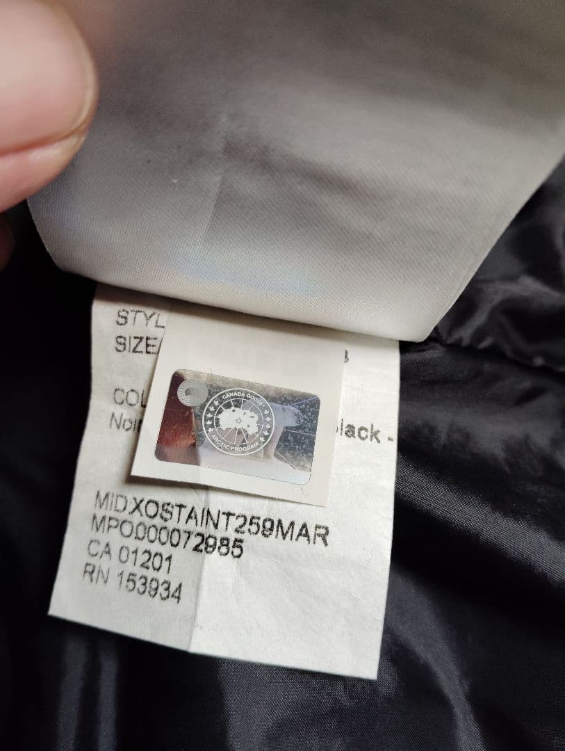   BLACKLABELダウンベスト 黒 エバレット L