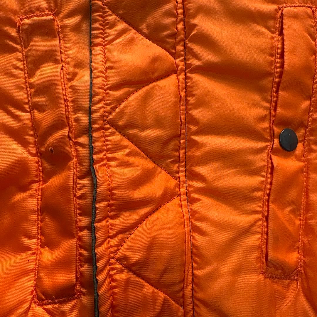 90s 濃緑　alpha USA製　reversible ma-1 jacket