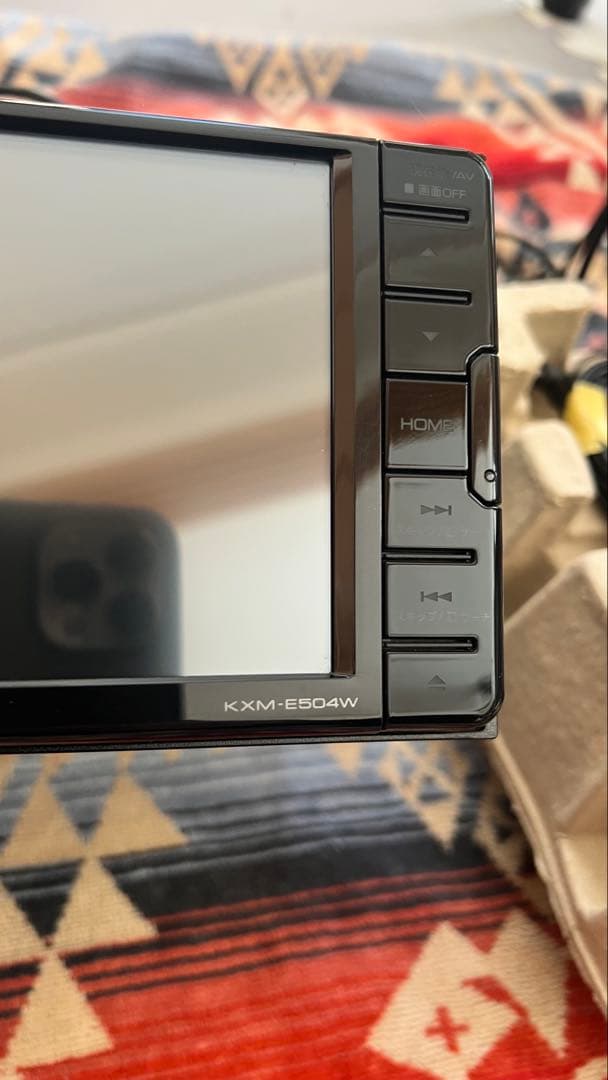 KENWOOD KXM-E504W ジムニー取り外し