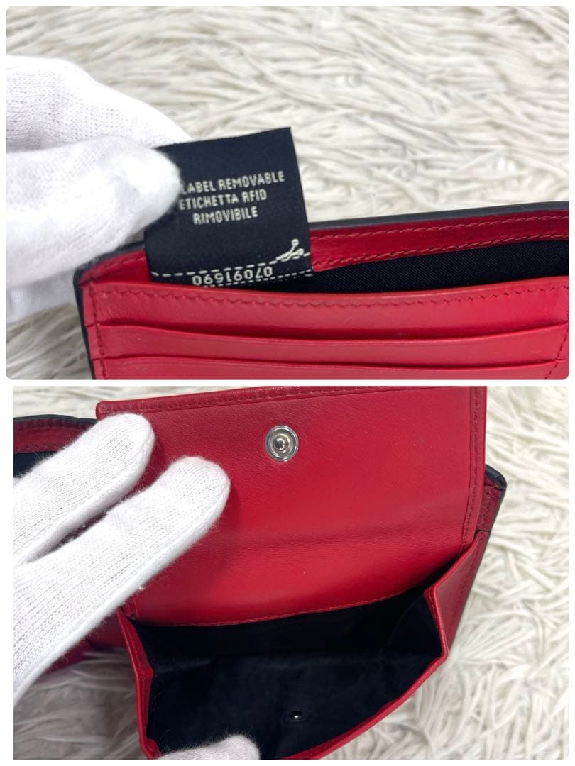 FENDI フェンディ　二つ折り財布　モンスター　ブラック　バグズアイ