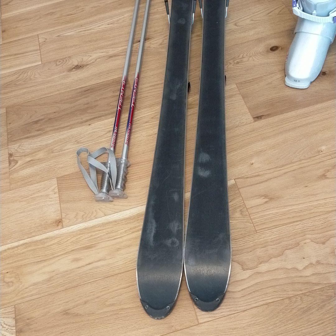ジュニアスキー HEAD 130cm セット