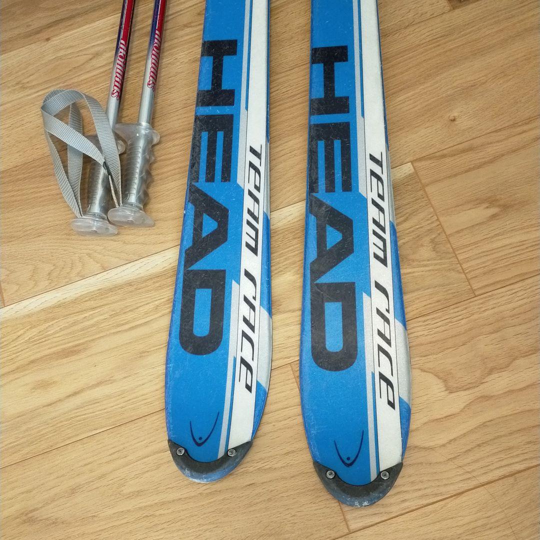 ジュニアスキー HEAD 130cm セット