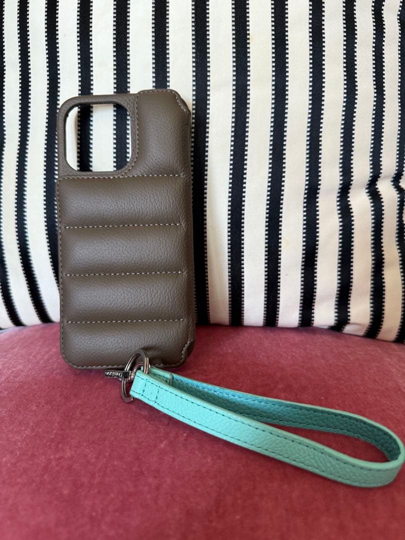 極美品　iPhone15ProMax ETOPE 携帯ケース（デミュウ）