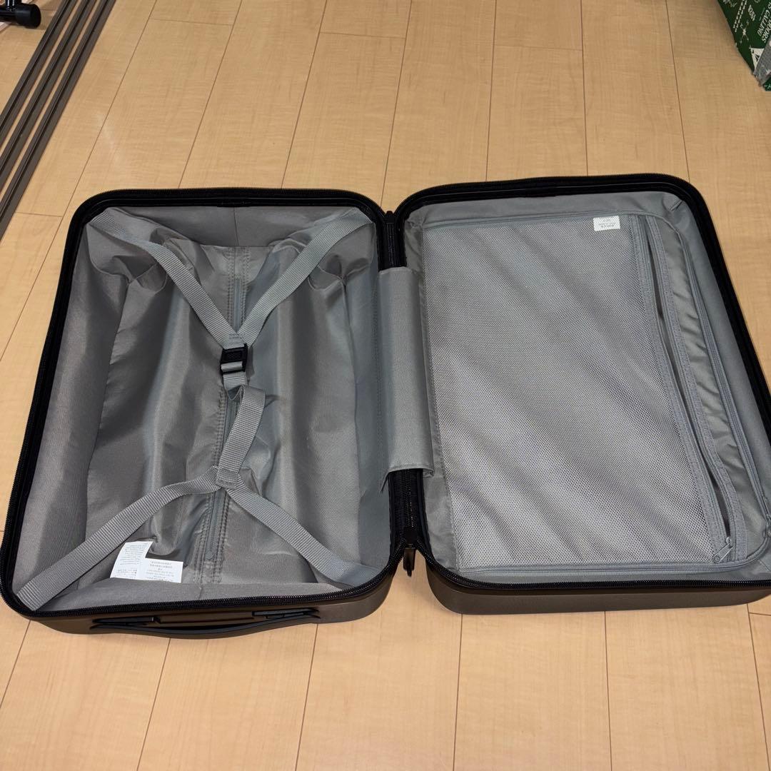 【美品】無印良品 ハードキャリーケース 36L EAE02A1A