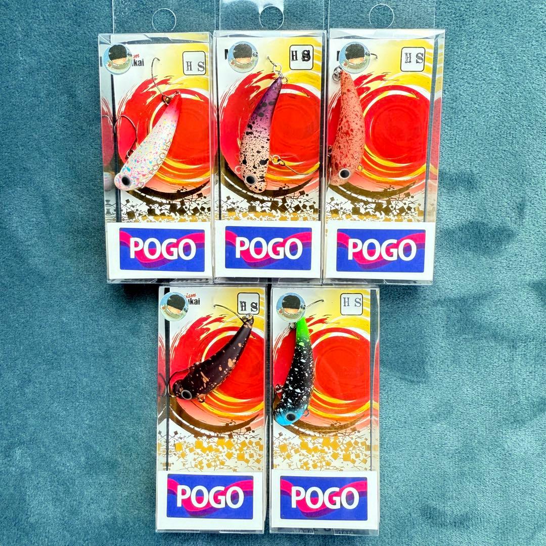 ポゴ 38HS WG 陰キャ、釣りにハマる。コラボカラー 全色セット ムカイ