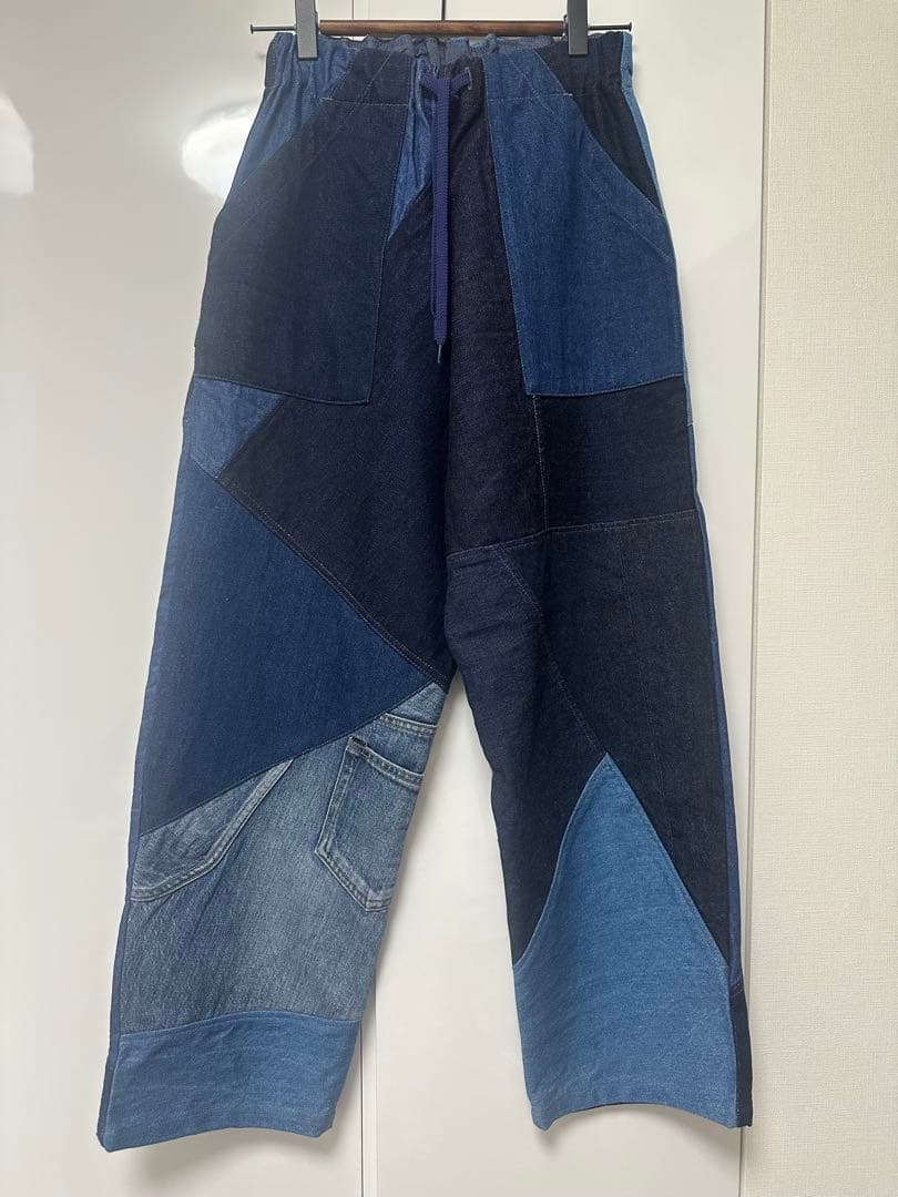 【rebear by Johnbull】パッチワークカーゴパンツ