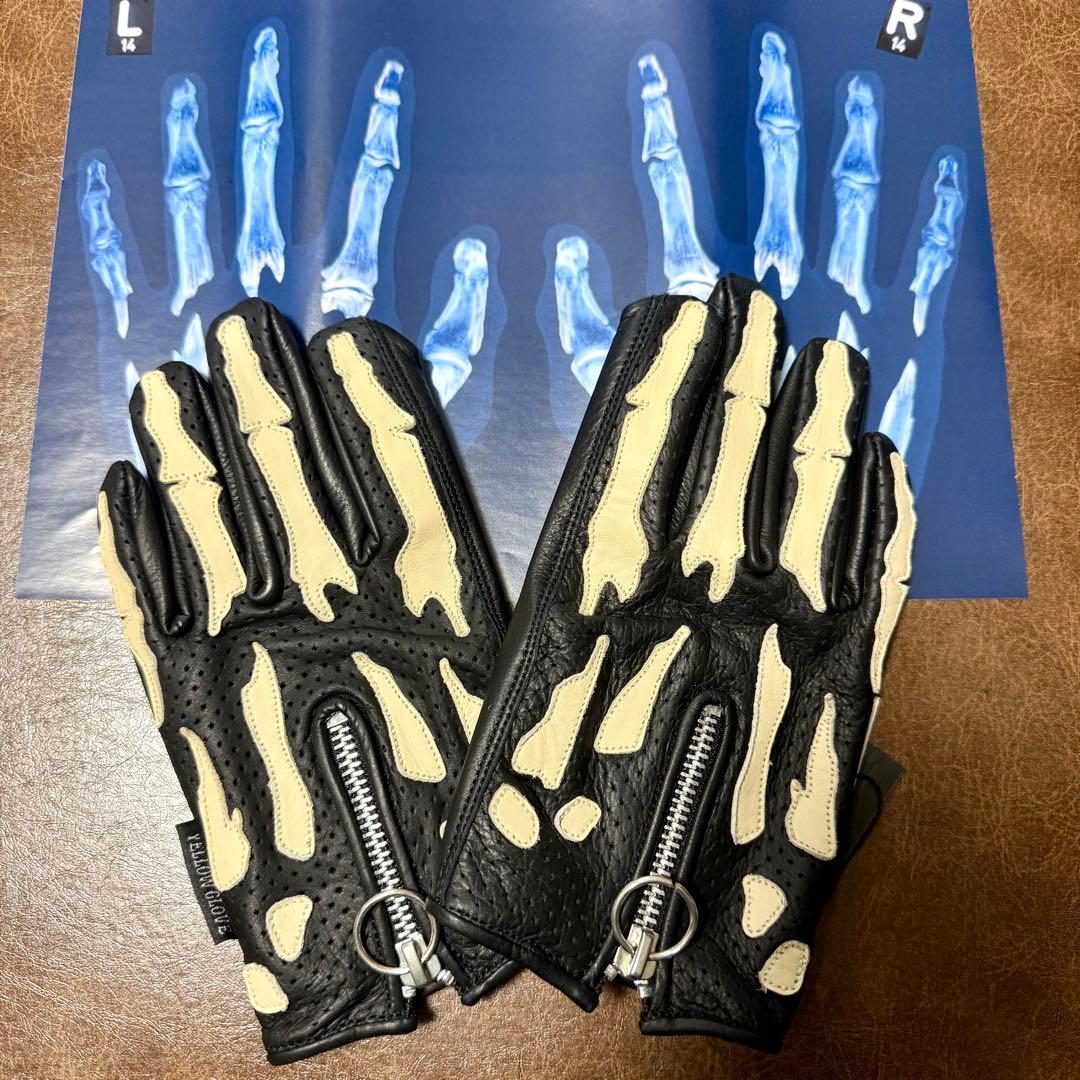 Tcイエローグローブ yellow_globe パンチングジッパー