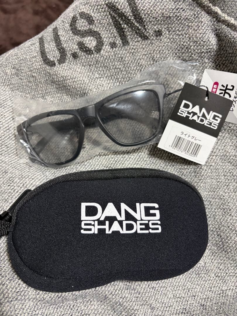 完売品★未使用品★木梨サイクル★偏光サングラス★ DANG SHADES★コラボ