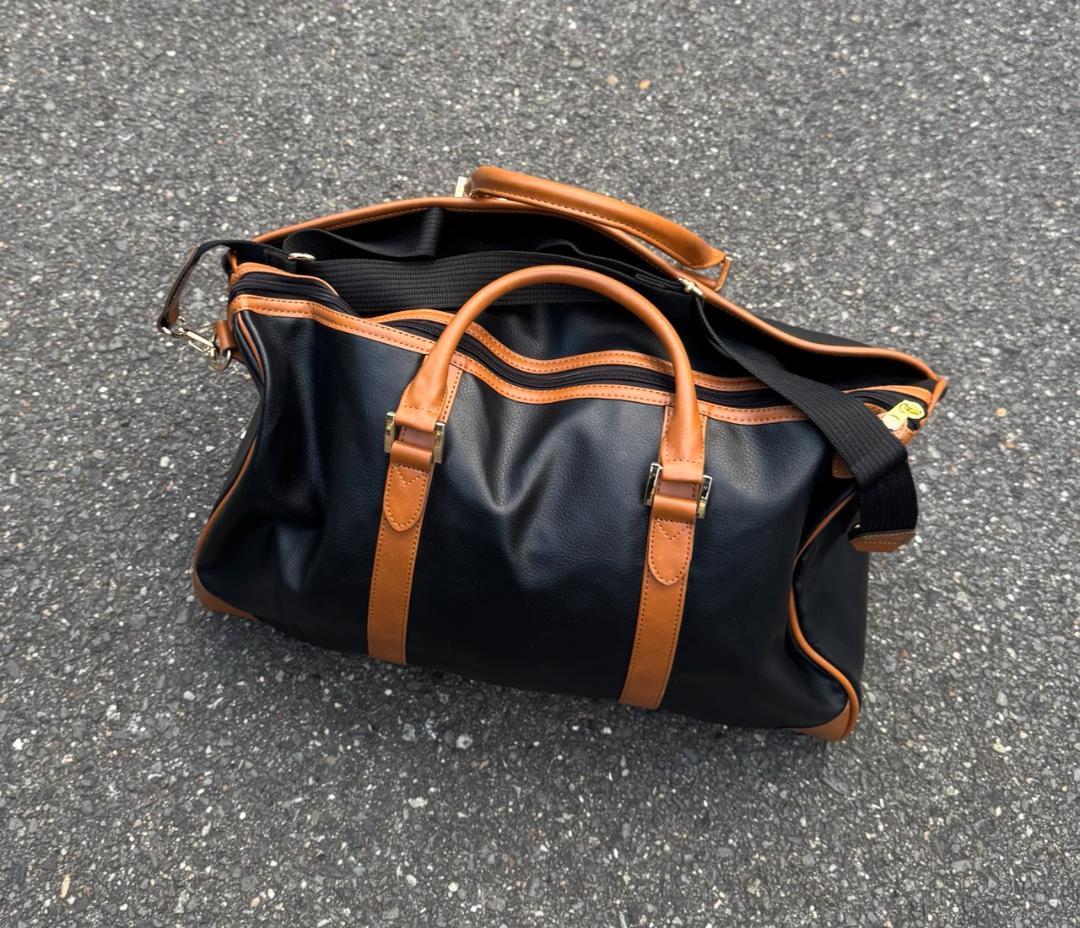 Vintage ボストンバッグ　黒