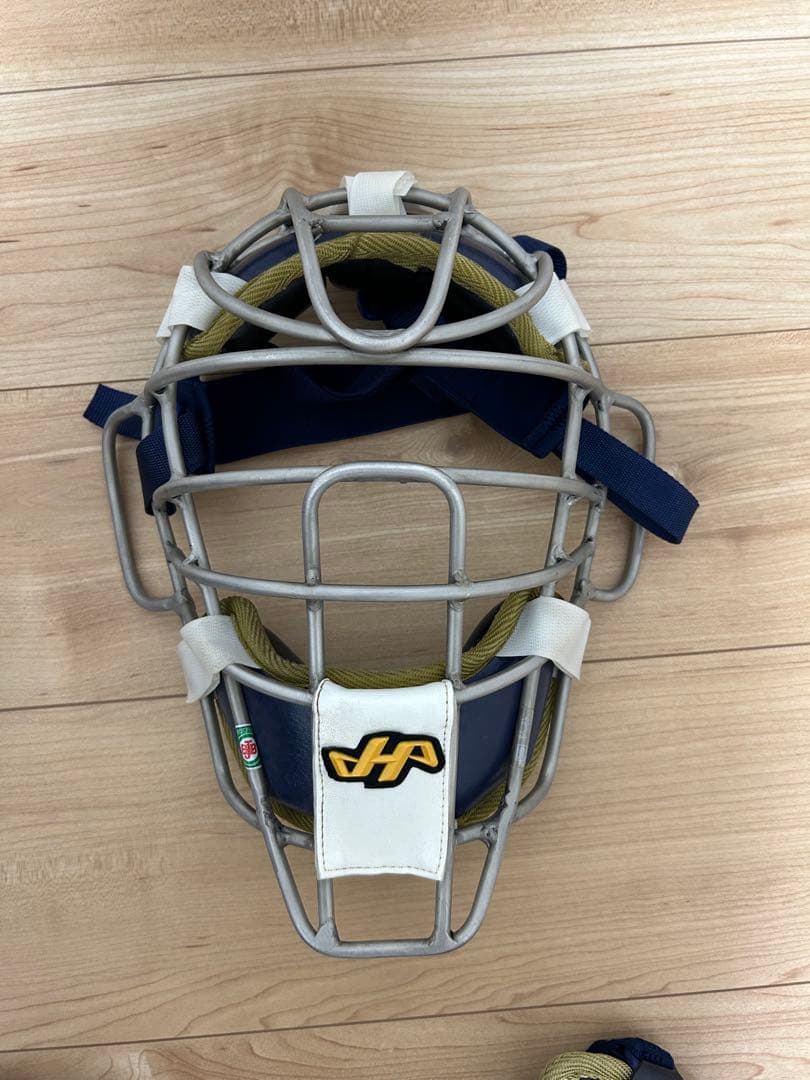 JH キャッチャー用プロテクターセット ネイビー/ホワイト