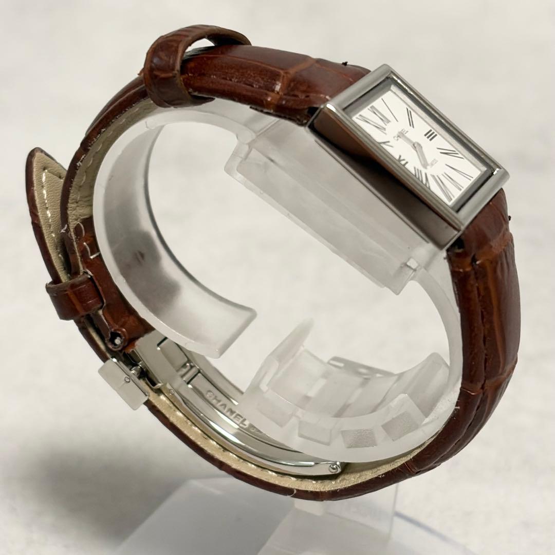 【極美品✨】CHANEL マドモアゼル スクエア 純正バックル　新品ベルト