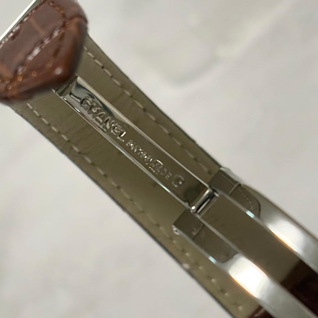 【極美品✨】CHANEL マドモアゼル スクエア 純正バックル　新品ベルト