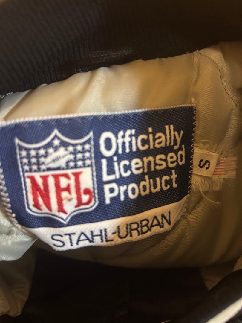 RAIDERS サテンスタジャン ブラック