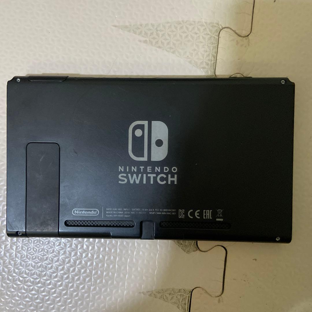 Nintendo Switch 本体 赤/青 Joy-Con（左不備あり）