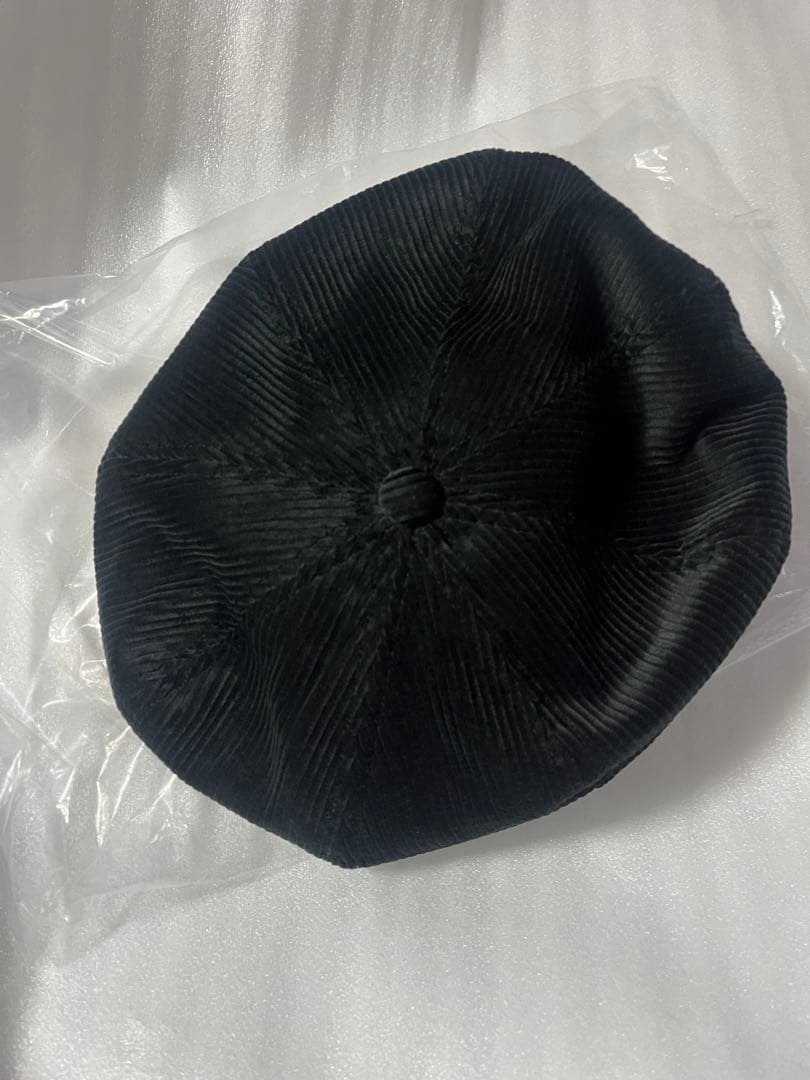 スタンダード カリフォルニア Corduroy News Boy Cap 黒 M