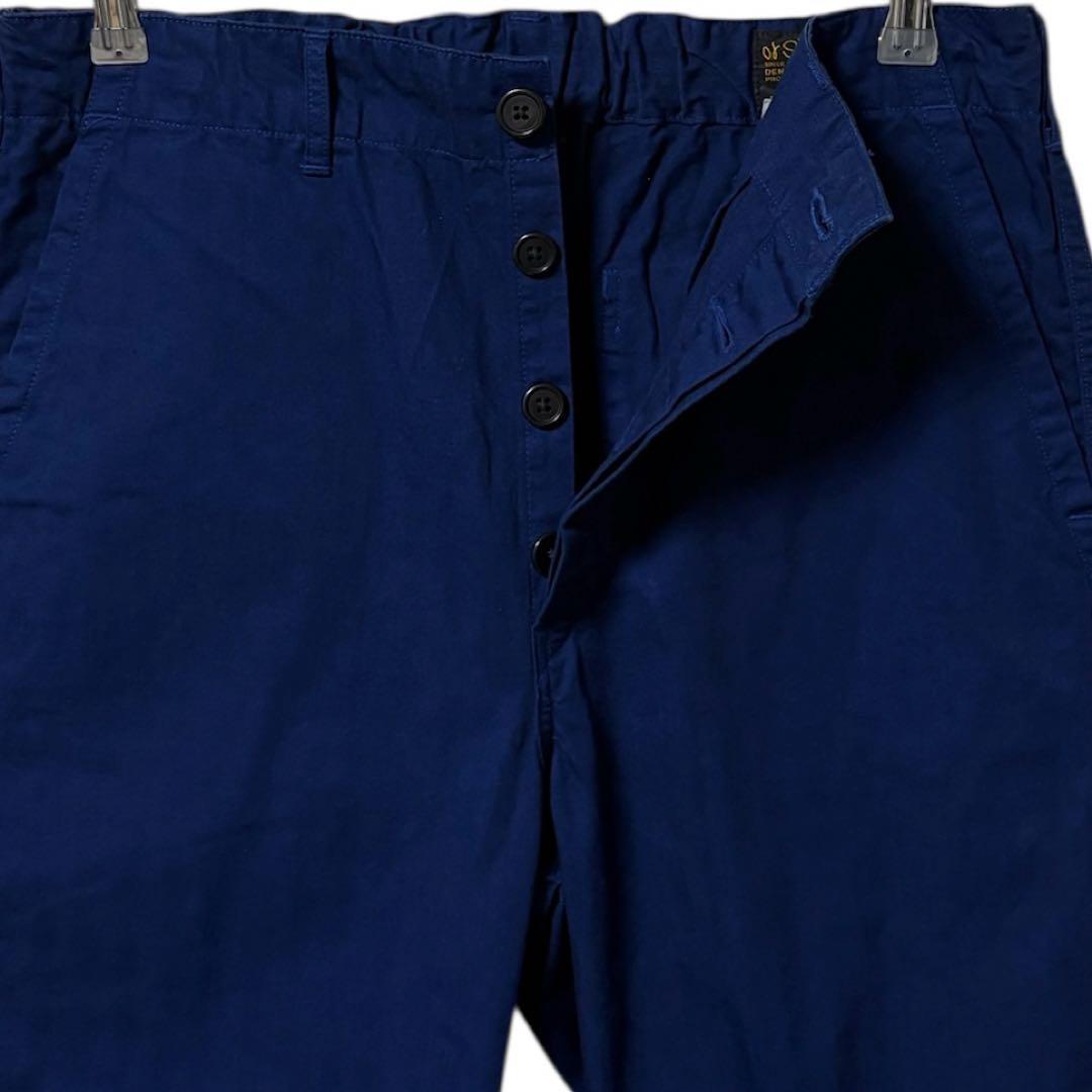 orslowオアスロウ フレンチワークパンツ ヘリンボーン ユニセックス