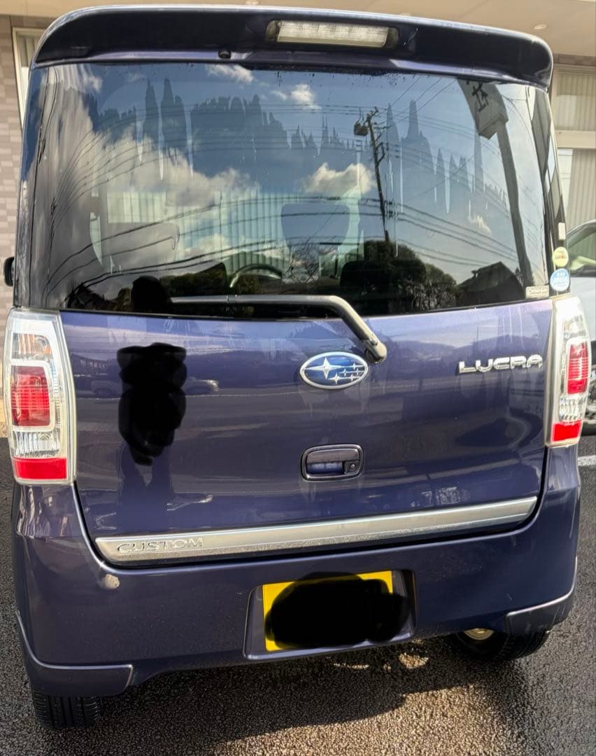 H22年 スバル ルクラ カスタムRS ターボ　88000キロ　車検R9年8月