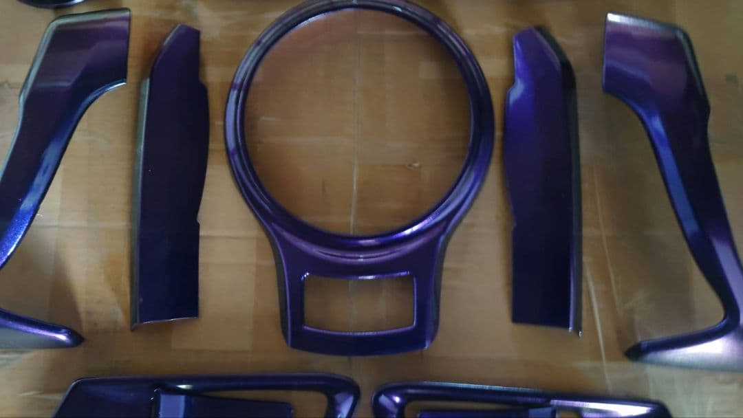 トヨタ86 BRZ zn6zc6マジョーラ パープル×ブルー室内カバーフルセット