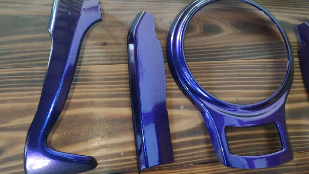 トヨタ86 BRZ zn6zc6マジョーラ パープル×ブルー室内カバーフルセット