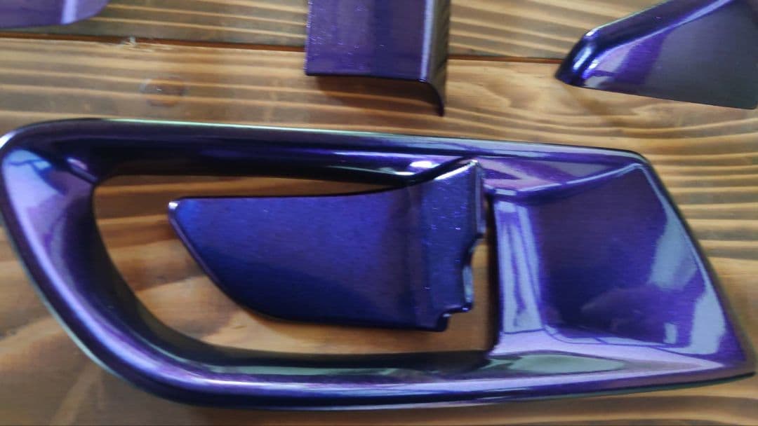 トヨタ86 BRZ zn6zc6マジョーラ パープル×ブルー室内カバーフルセット