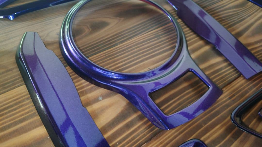 トヨタ86 BRZ zn6zc6マジョーラ パープル×ブルー室内カバーフルセット