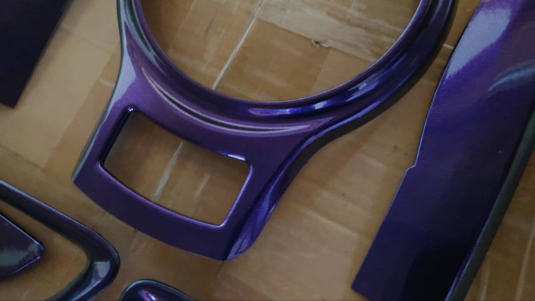 トヨタ86 BRZ zn6zc6マジョーラ パープル×ブルー室内カバーフルセット