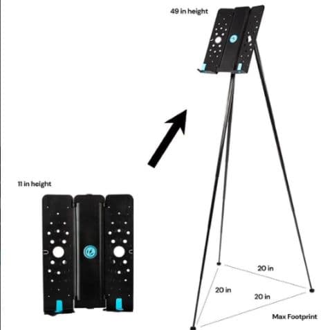 Wee Stand 超軽量 コンパクトな折りたたみ譜面台【新品未使用】