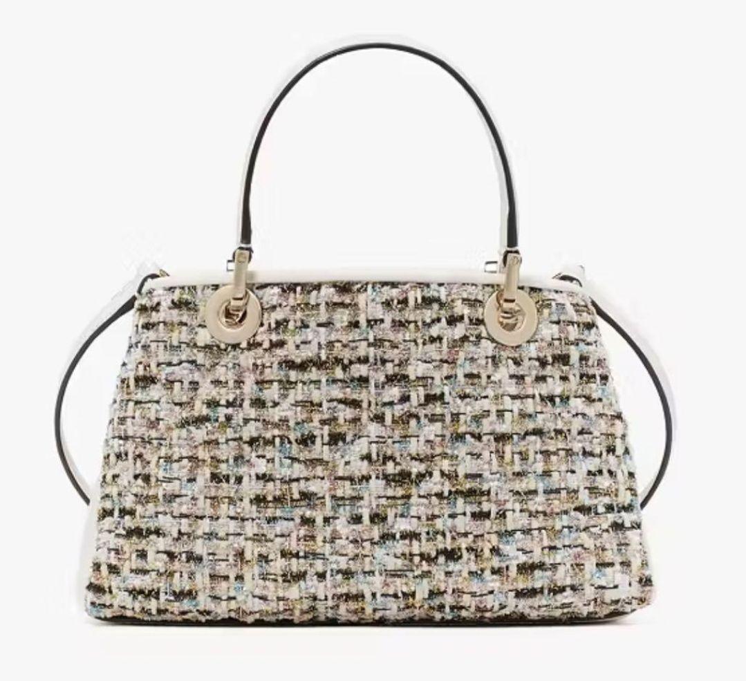 ケイトスペード　定価9.2.万円　ツイード柄ショルダーバッグ　2way　姫ギャル