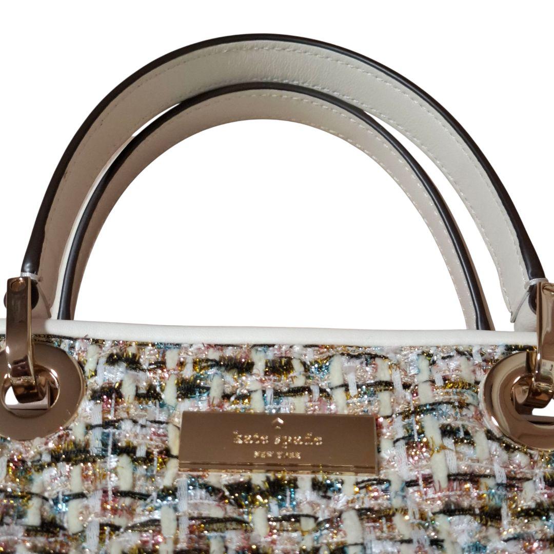 ケイトスペード　定価9.2.万円　ツイード柄ショルダーバッグ　2way　姫ギャル